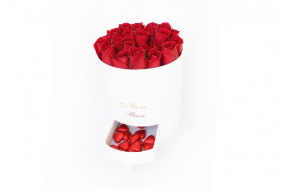 cylinder surprise box-white