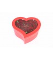 باکس گل قلبی مدل 2 - قرمز