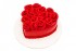 Rose heart cake