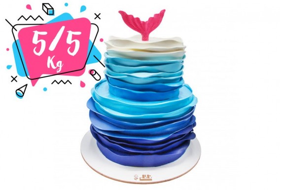 Wave of the sea cake