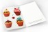کارت تبریک تولد طرح کاپ کیک 1
