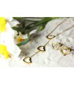 Stainless steel Heart shaped set No.3