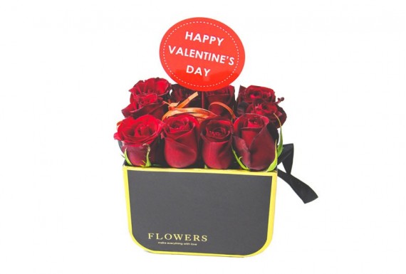 Valentines Day Rose Box
