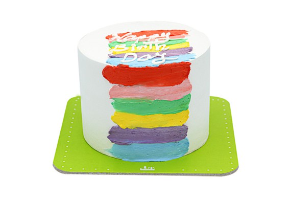 Rainbow Birthday Cake