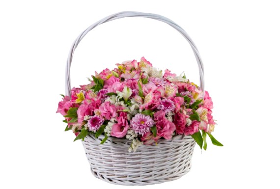 Spring Flower Basket