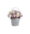 Violet Flower Basket