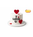 I Love You Cake