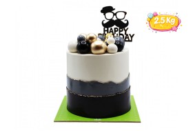 Gentleman Birthday Cake