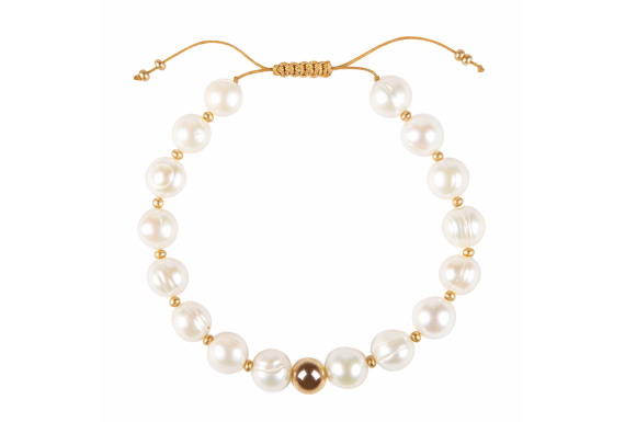 Pearl Gold Bracelet