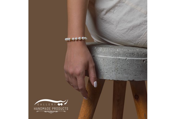 Pearl Gold Bracelet
