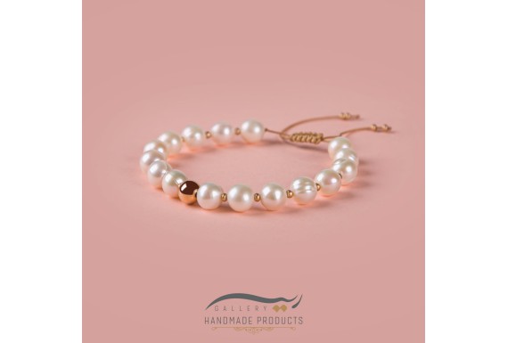 Pearl Gold Bracelet