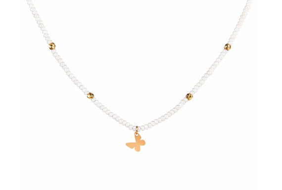 Butterfly Gold Necklace